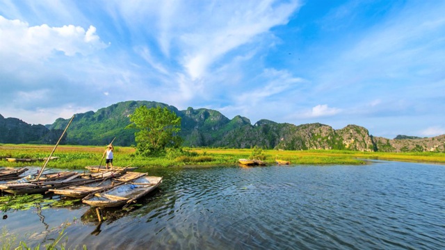 Đầm Vân Long là khu đất ngập nước nội đồng lớn nhất đồng bằng Bắc Bộ.